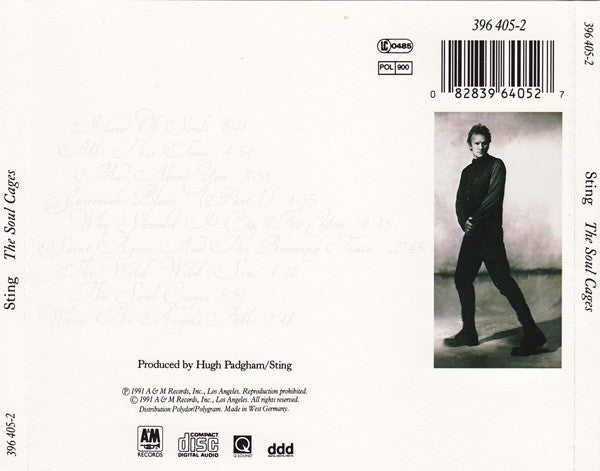 Sting : The Soul Cages (CD, Album)
