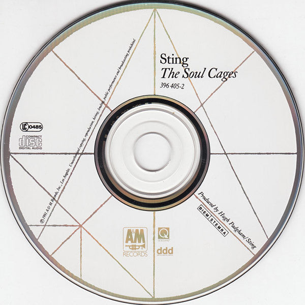 Sting : The Soul Cages (CD, Album)