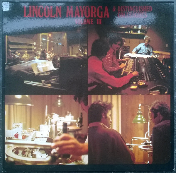 Lincoln Mayorga : Lincoln Mayorga & Distinguished Colleagues - Volume III (LP, Album, Ltd, Red)