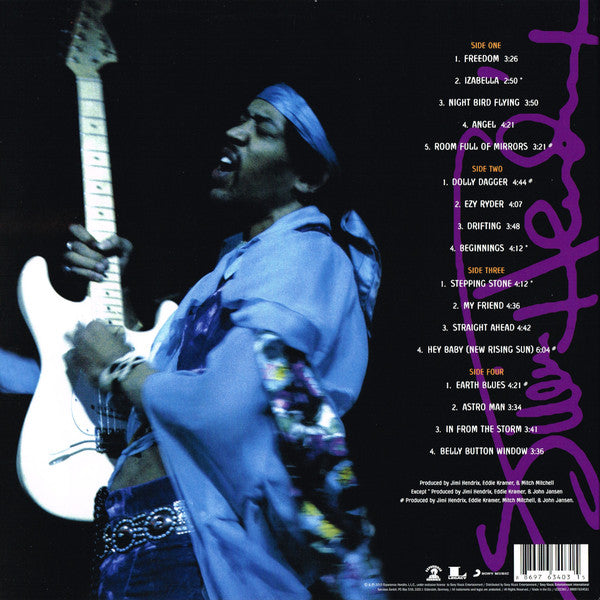 Jimi Hendrix : First Rays Of The New Rising Sun (2xLP, Album, Comp, RE, RM)