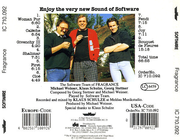 Software : Fragrance (CD, Album)