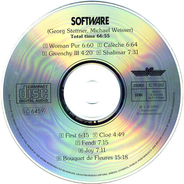 Software : Fragrance (CD, Album)
