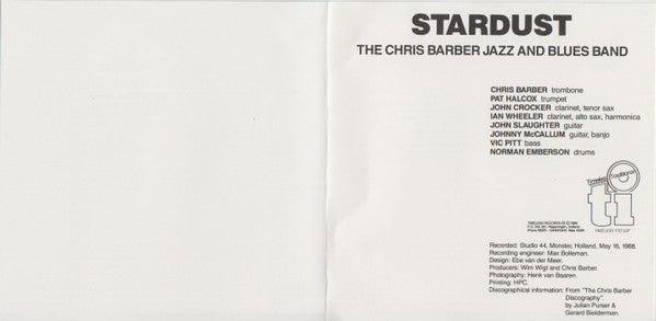 The Chris Barber Jazz And Blues Band : Stardust (CD, Album)