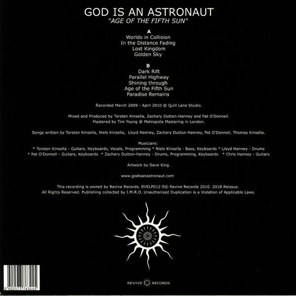 God Is An Astronaut : Age Of The Fifth Sun (LP, Album, Ltd, RE, Opa)