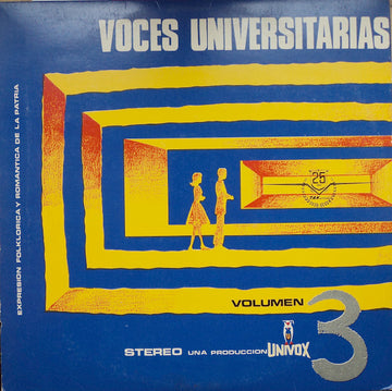 Voces Universitarias De Honduras : Volumen  3 "Canten Conmigo" (LP, Album)