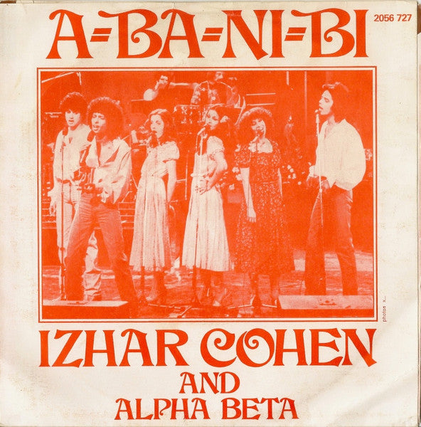 Izhar Cohen & The Alpha-Beta : A-Ba-Ni-Bi (7", Single)