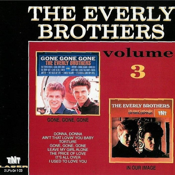 Everly Brothers : Everly Brothers - The Everly Brothers Volume 3 - Gone, Gone, Gone / In Our Image (CD, Comp)