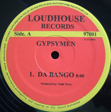 Gypsymen : Da Bango / Da Latin (12")