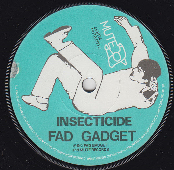 Fad Gadget : Fireside Favourite / Insecticide (7", Single)