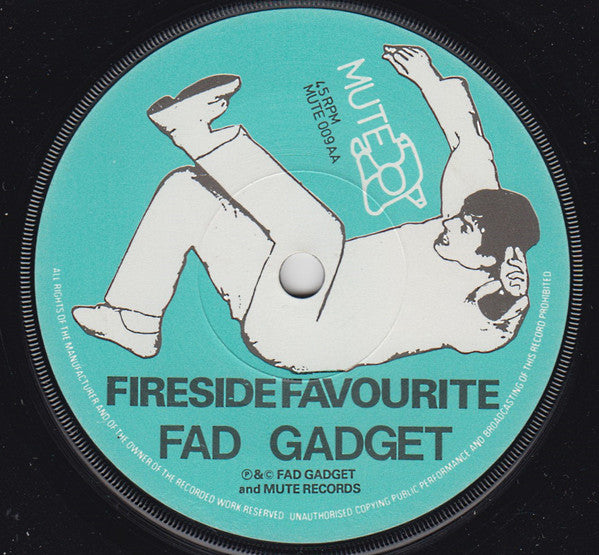 Fad Gadget : Fireside Favourite / Insecticide (7", Single)
