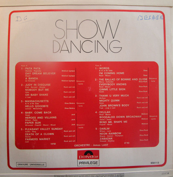 James Last : Show Dancing (LP, Comp)