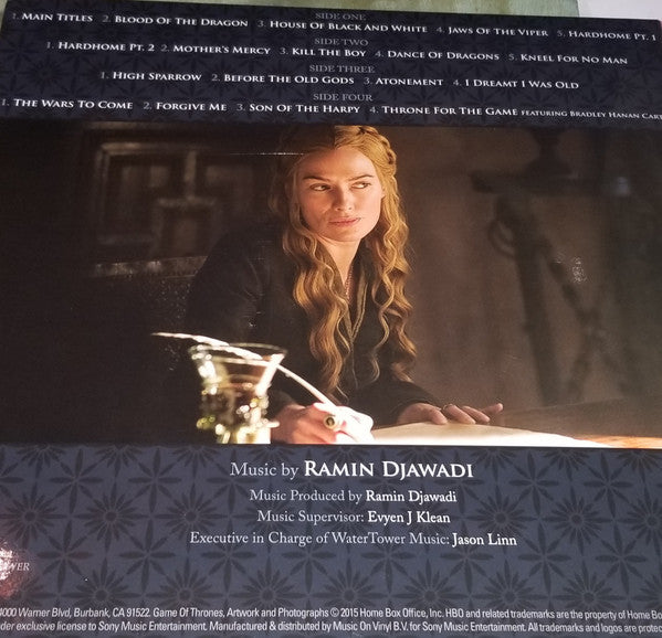 Ramin Djawadi : Game Of Thrones (Music From The HBO Series) Season 5 (2xLP, 180)