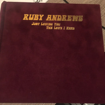 Ruby Andrews : Just Loving You / The Love I Need (7", Single, Ltd, Num, RE, S/Edition, Sig)