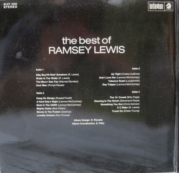 Ramsey Lewis : The Best Of Ramsey Lewis (2xLP, Comp)