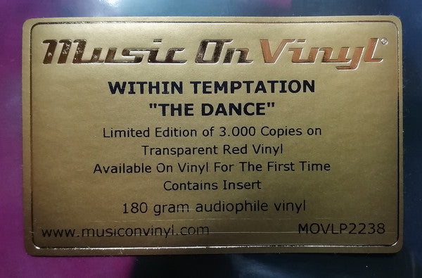 Within Temptation : The Dance (LP, EP, Ltd, Num, RE, Red)