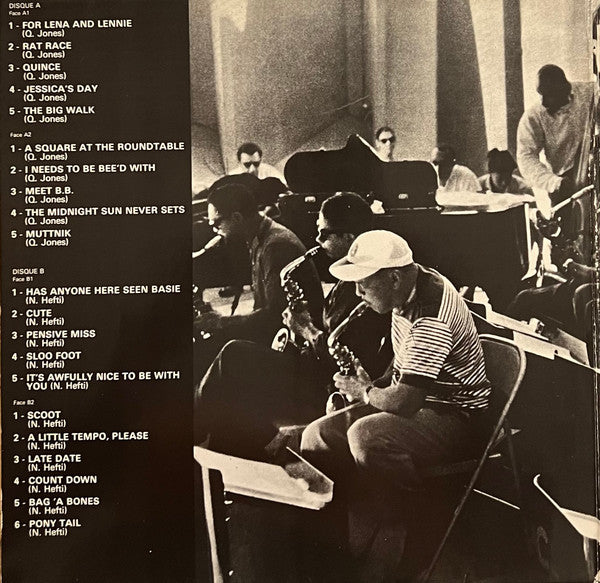 Count Basie : Count Basie Plays Quincy Jones & Neal Hefti (2xLP, Album, RE)
