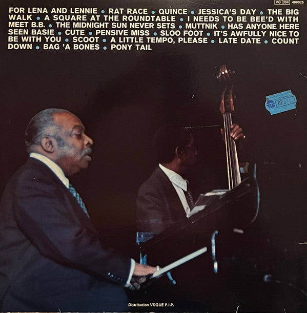 Count Basie : Count Basie Plays Quincy Jones & Neal Hefti (2xLP, Album, RE)