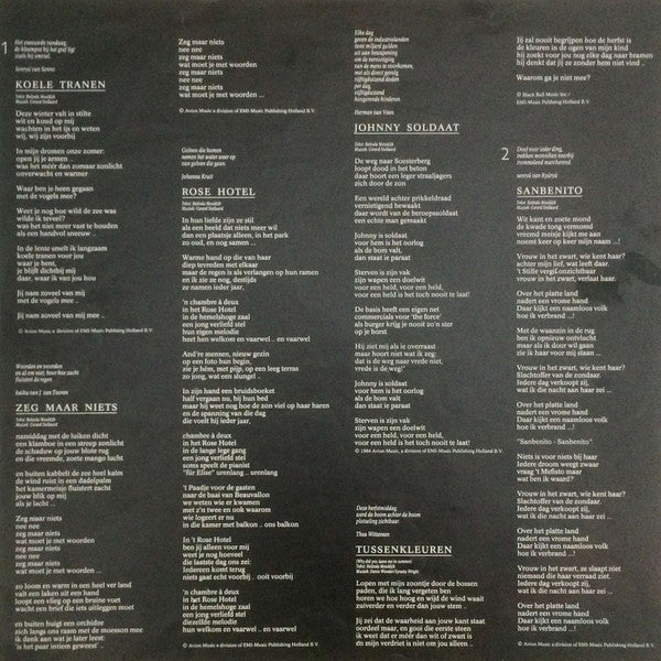 Rob de Nijs : Pur Sang (LP, Album)