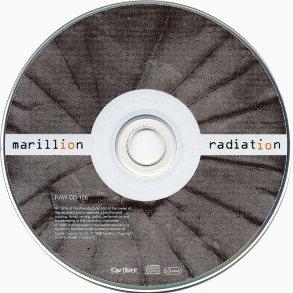 Marillion : Radiation (CD, Album)