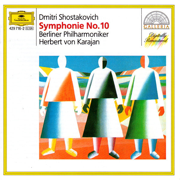 Dmitri Shostakovich, Berliner Philharmoniker, Herbert von Karajan : Symphony No. 10 (CD, RE, RM)