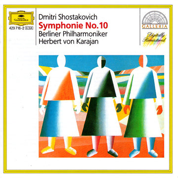 Dmitri Shostakovich, Berliner Philharmoniker, Herbert von Karajan : Symphony No. 10 (CD, RE, RM)