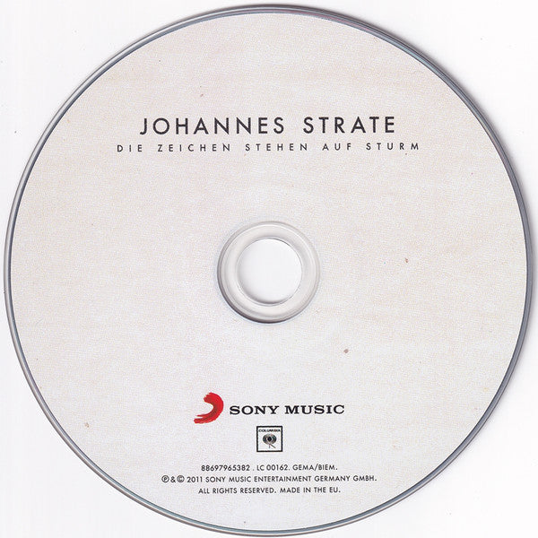 Johannes Strate : Die Zeichen Stehen Auf Sturm (CD, Album)