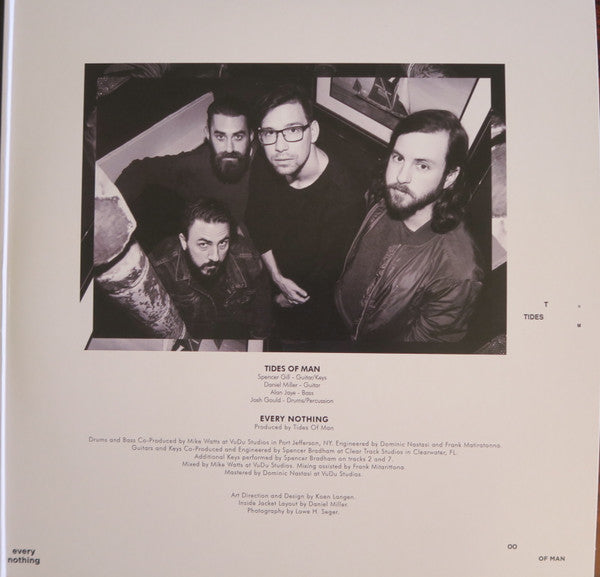 Tides Of Man : Every Nothing (2xLP, Album, Aqu)