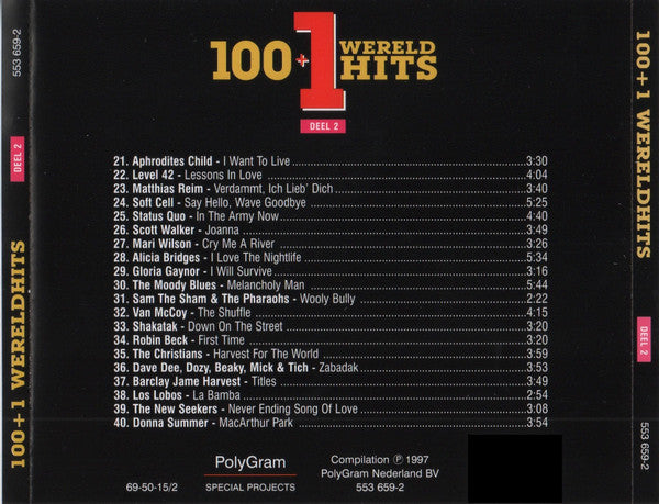 Various : 100+1 Wereldhits Deel 2 (CD, Comp)
