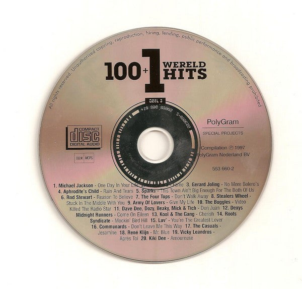 Various : 100+1 Wereldhits Deel 3 (CD, Comp)