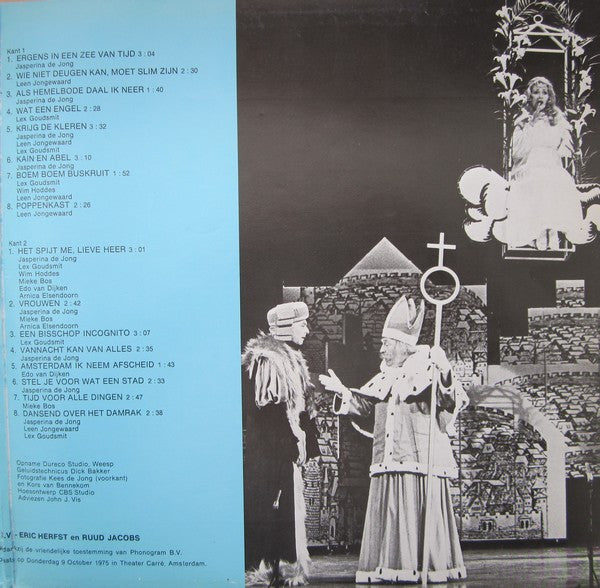 Jasperina De Jong : De Engel Van Amsterdam (LP, Album, Gat)