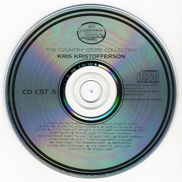Kris Kristofferson : The Country Store Collection (CD, Comp)