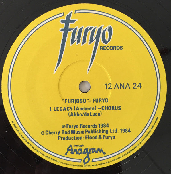 Furyo : Furioso (12")