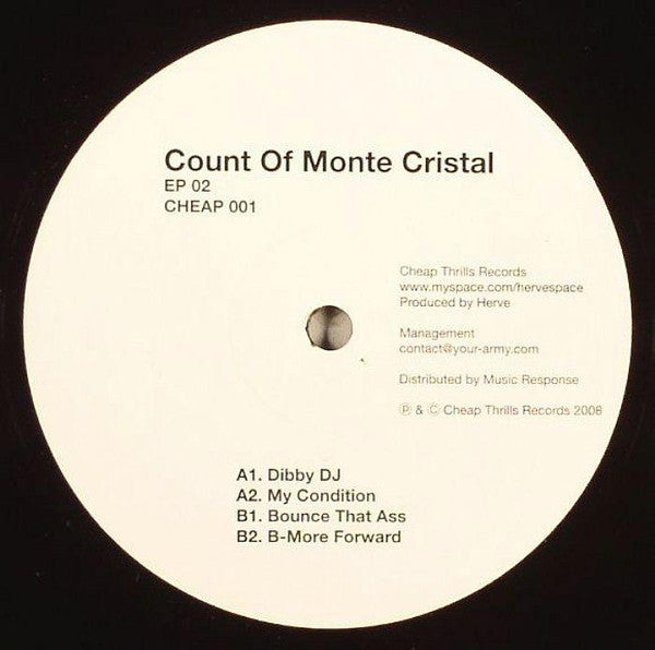 Count Of Monte Cristal : Count Of Monte Cristal EP 02 (12", EP)