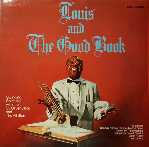 Louis Armstrong And His All-Stars With The Sy Oliver Choir : Louis And The Good Book (LP, Album, RE)