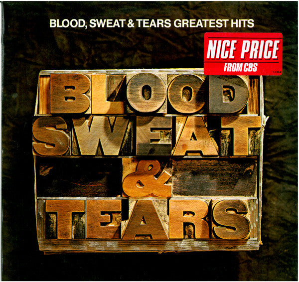 Blood, Sweat And Tears : Blood, Sweat & Tears Greatest Hits (LP, Comp, RE)