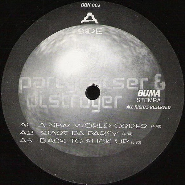 Partyraiser & Distroyer* : A New World Order (12")