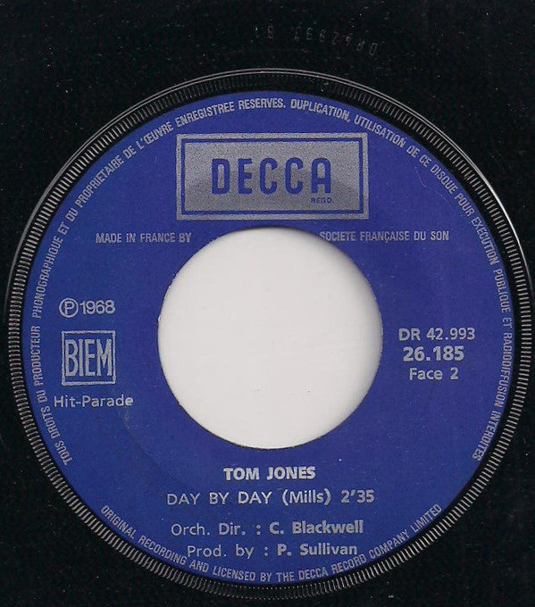 Tom Jones : Help Yourself (7", Single)