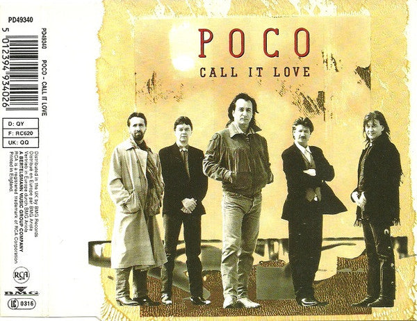 Poco (3) : Call It Love (CD, Single)