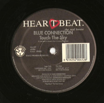 Blue Connection : Touch The Sky (12")