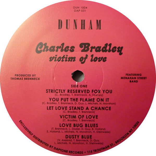 Charles Bradley Featuring Menahan Street Band : Victim Of Love (LP, Album)