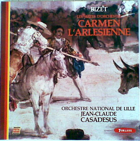 Georges Bizet - Jean-Claude Casadesus, L'Orchestre National de Lille : Les Suites D'Orchestre Carmen / L'Arlésienne (LP, Album)
