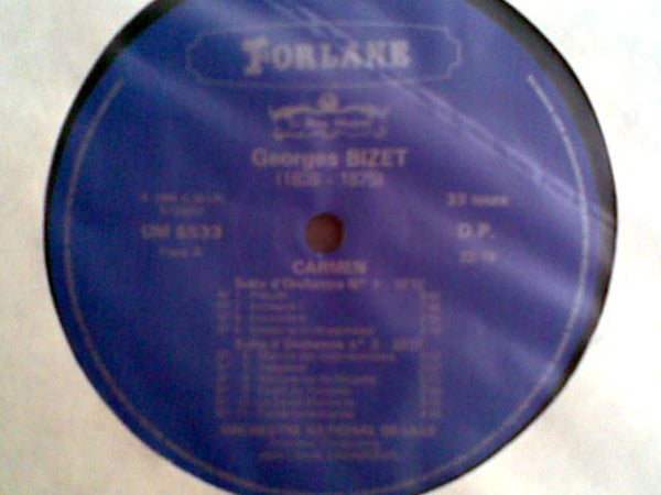 Georges Bizet - Jean-Claude Casadesus, L'Orchestre National de Lille : Les Suites D'Orchestre Carmen / L'Arlésienne (LP, Album)