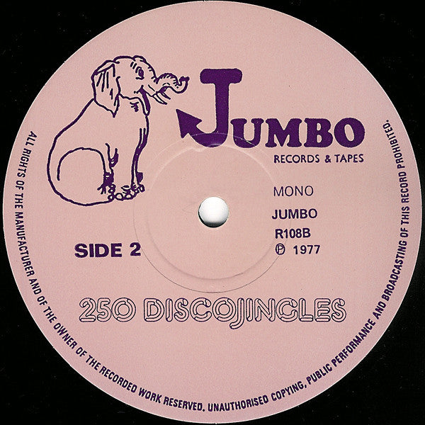 No Artist : 250 Discojingles (LP, Mono)