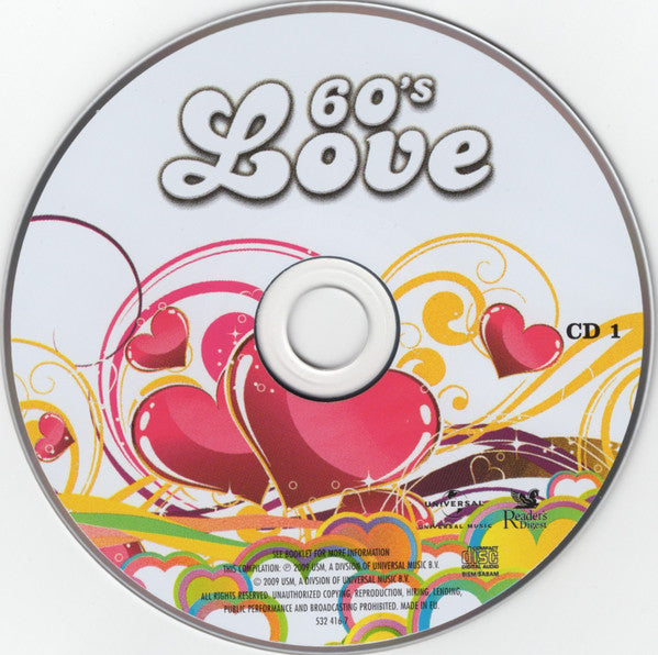 Various : Een Muzikale Reis Door de Jaren '60 - 60's Love (3xCD, Comp)