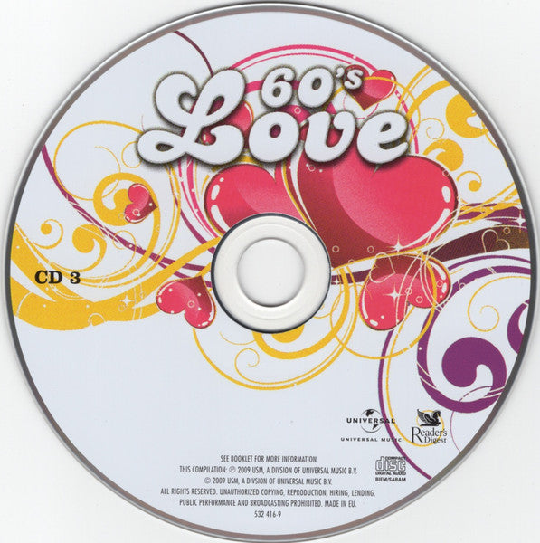 Various : Een Muzikale Reis Door de Jaren '60 - 60's Love (3xCD, Comp)