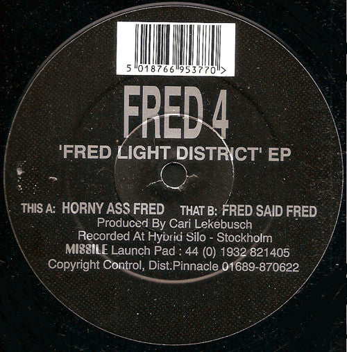 Fred : 'Fred Light District' EP (2x12", EP)