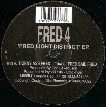 Fred : 'Fred Light District' EP (2x12", EP)