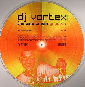 DJ Vortex & Arpa's Dream : Groove (12", Pic)