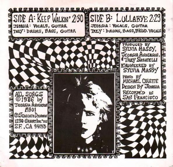 Mechanical Bride (2) : Keep Walkin' / Lullabye (7", Whi)