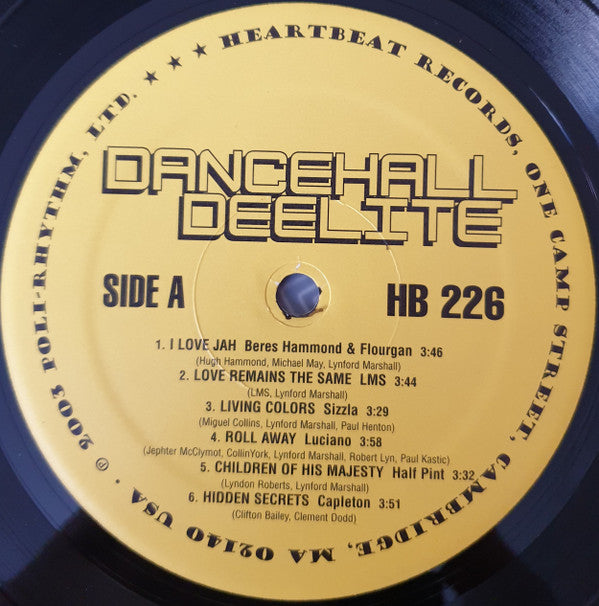 Various : Fat Eyes Dancehall Dee-Lite (LP, Comp)